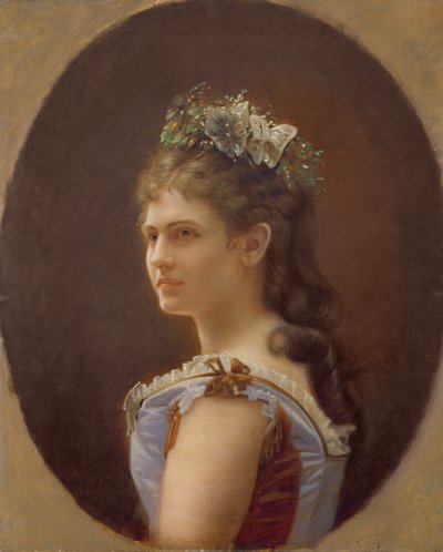 Katharina Schratt, minnares van Keizer Franz Joseph van Oostenrijk, 1880 door Unbekannt Unbekannt